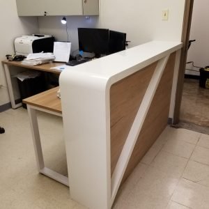 Muebles para Oficinas, Recepción